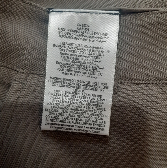 BCBGMAXAZRIA Women's Jespen Wide-Leg Pants in Spanish Moss Size 6 - Picture 8 of 10